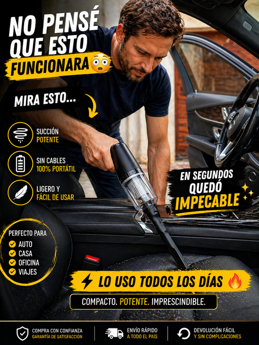 ASPIRADORA INALAMBRICA RECARGABLE USB